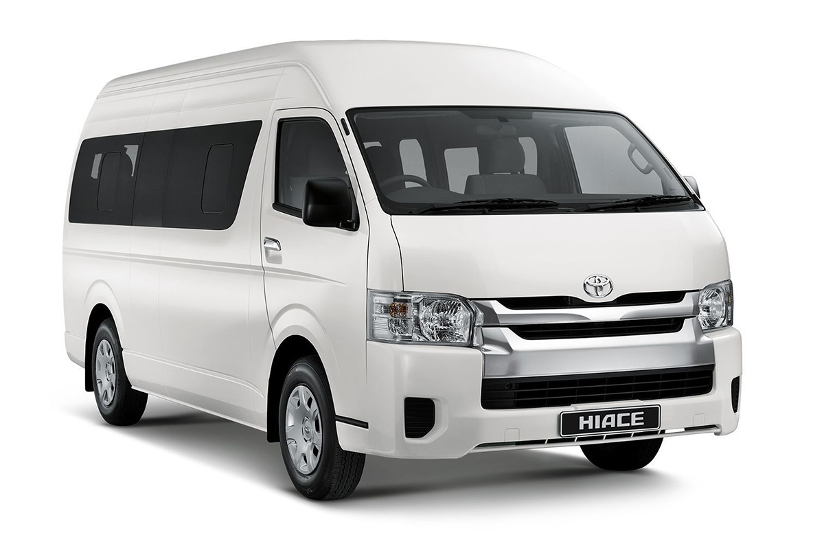 rental kendaraan hiace commuter